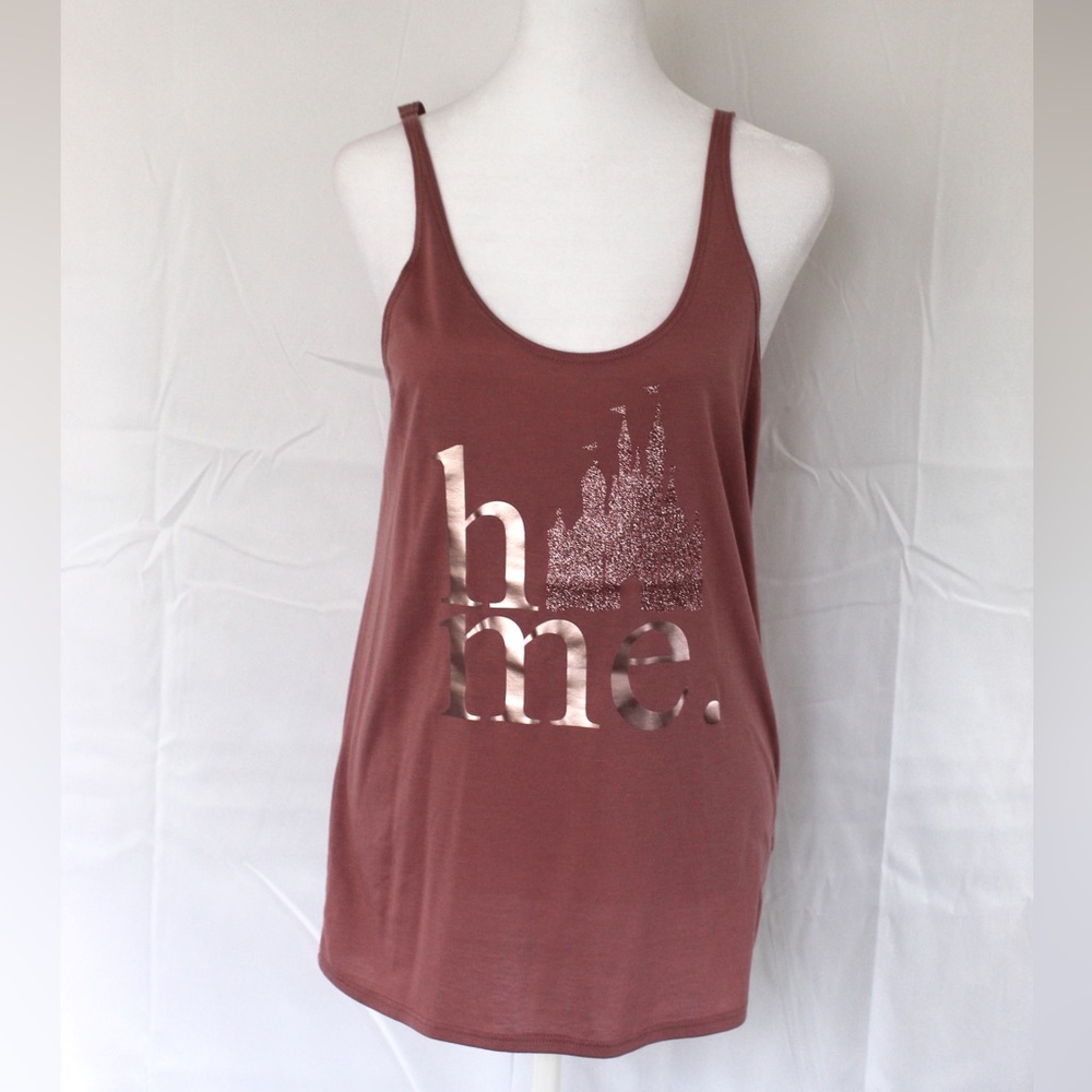 Disney “Home” with Castle Tanktop